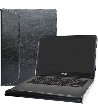 Alapmk Protective Case Cover For 14" Asus ZenBook UX430UA UX430UN UX410UA UX410UQ and ASUS VivoBook S14 S430UN Series Laptop(Warning:Not fit ZenBook 3 UX490UA and VivoBook S410UN ),Black