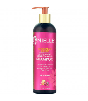 MIELLE Mielle pomegranate and honey shampoo, 12 Fl Ounce