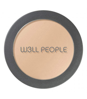 W3LL PEOPLE - Natural Bio Base Baked Foundation | Clean, Non-Toxic Makeup (Fair Golden)