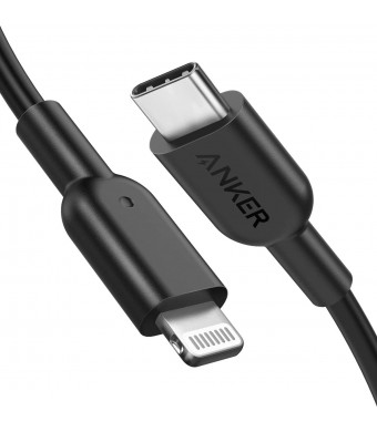 iPhone 11 Charger, Anker USB C to Lightning Cable [6ft Apple MFi Certified] Powerline II for iPhone 11/11 Pro / 11 Pro Max/X/XS/XR/XS Max / 8/8 Plus, Supports Power Delivery