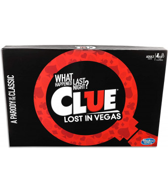 Clue Lost in Vegas Board Game The Classic Whodunnit Parody Mystery Game