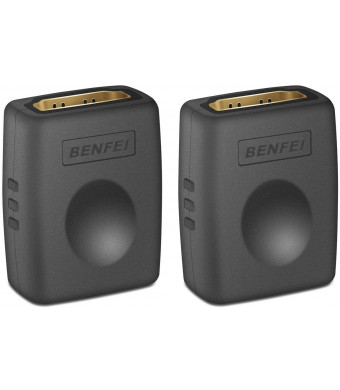 BENFEI HDMI Coupler, HDMI Female to Female Adapter for Extending HDMI Devices - 2 Pack