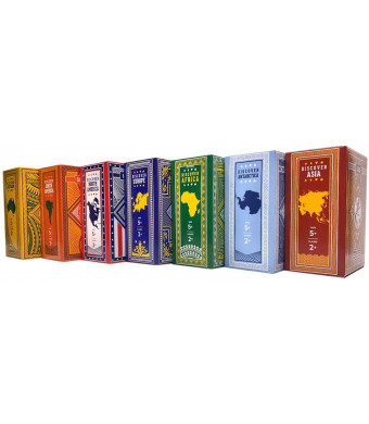 World Card Series Set - Geography Playing Card Game - Education, Travel, Adventure for Kids, Adults, Family