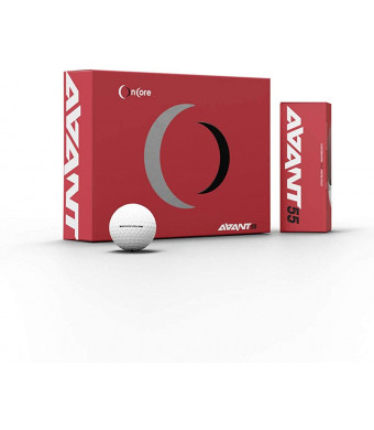ONCORE GOLF Avant 55 - Value Golf Balls | Award Winning Performance (One Dozen - 12 Premium Golf Balls)