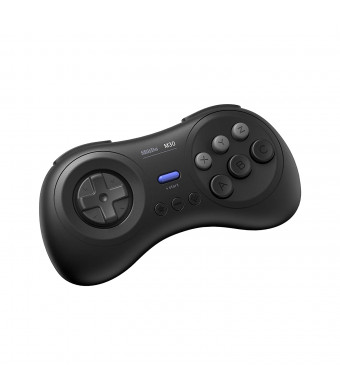 8Bitdo M30 Bluetooth Gamepad for Nintendo Switch, PC, macOS and Android with Sega Genesis and Mega Drive Style