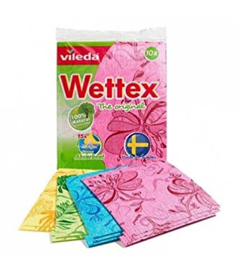 The Original 10-Pack Wettex Swedish Superabsorbent Dishcloth