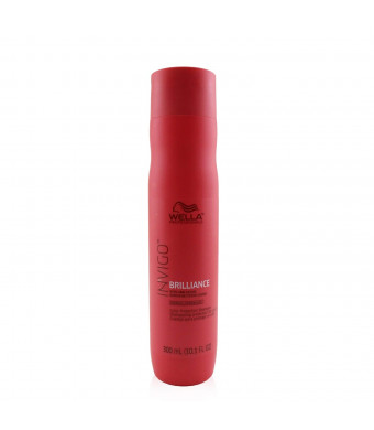 Wella Invigo Brilliance Shampoo for Fine Hair By for Unisex - 10.1 Ounce Shampoo, 10.1 Ounce