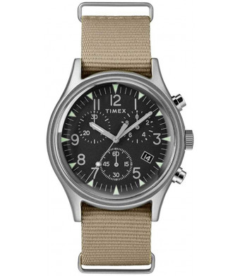 Timex Mens Chronograph Quartz Watch with Nylon Strap TW2T10700