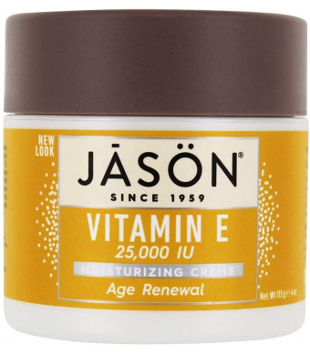 Vitamin E Age Renewal Moisturizing Crme 25000 Iu 4 Ounce (113 Grams) Cream