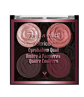 wet n wild Rebel Rose Color Icon Eyeshadow Quad, Bed Of Roses
