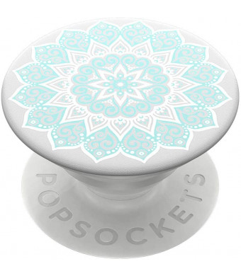 PopSockets PopGrip: Swappable Grip for Phones and Tablets - Peace Mandala Tiffany