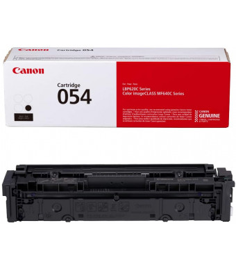 Canon Genuine Toner, Cartridge 054 Black (3024C001) 1 Pack, for Canon Color Image CLASS MF641Cdw, MF642Cdw, MF644Cdw, LBP622Cdw Laser Printers