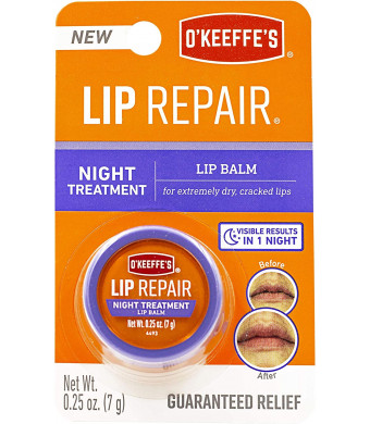 O'Keeffe's Lip Repair Night Treatment Lip Balm .25oz Jar
