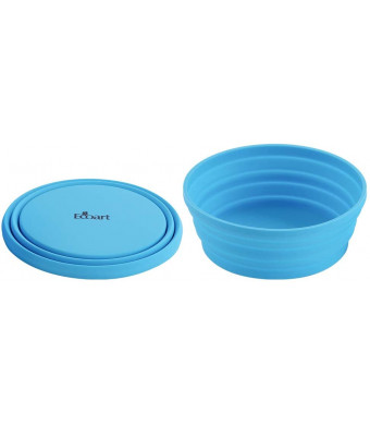 Ecoart Silicone Collapsible Expandable Bowl Foldable Portable for Camping Hiking Travel Sport