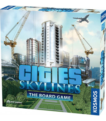 Cities: Skylines - Cooperative City-Building Board Game from Kosmos | Based On The Hit Video Game | for 1-4 Players Ages 10+ | Develop and Manage Cities and Neighborhoods