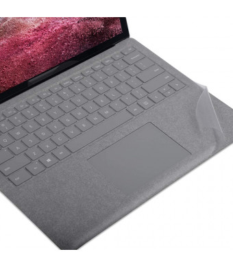 XISICIAO Transparent Keyboard Palm Rest Protector for Microsoft Surface Laptop/Laptop 2/3 Pads/Wrist Rests,Protect Alcantara from Dirty/Stain 13.5 Inch Cover(US Layout)