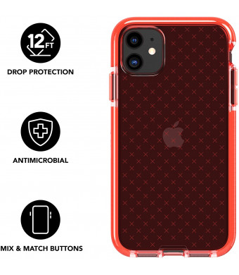 tech21 Evo Check for Apple iPhone 11 - Hygienically Clean Antimicrobial Phone Case with 12 ft. Drop Protection