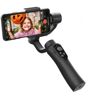CINEPEER Phone Gimbal, 3-Axis Gimbal Stabilizer for iPhone X/XS, Samsung Android Phone, ZY Play App Support, Smooth Video Gimbal - CINEPEER C11