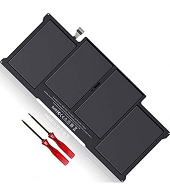 A1377 A1405 A1496 Laptop Battery Compatible with MacBook Air 13 inch A1466 (2017, Early 2015, Early 2014, Mid 2013, Mid 2012, Mid 2011) A1369 (Mid 2011, Late 2010) MC503LL/A MC504LL/A MC965LL/A 54.4Wh