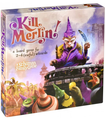 Kill Merlin! - a board game for 2-4 (awful) wizards