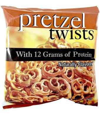 Pretzel Protein Twists | 7 Bags | Low Fat, Low Carb, Keto Diet Friendly, Low Calorie Diet Snack