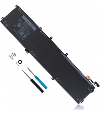 11.4V 84Wh 4GVGH Laptop Battery Compatible with Dell XPS 15 9550 15-9550 P56F P56F001 Precision 5510 Mobile Workstation Series 1P6KD 01P6KD Li-ion Battery 6-Cell