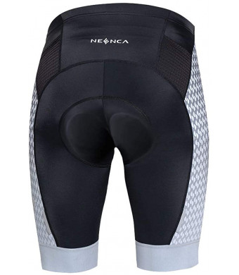 NEENCA Men's Bike Cycling Shorts with 4D Sponge Gel Padded, Cycling Underwear Pants, Bicycle Riding Tights, Breathable