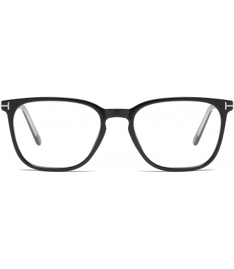 VANLINKER Blue Light Blocking Glasses Square Anti UV Computer Eyeglasses Lightweight Frame For men VL9553 ENCORE