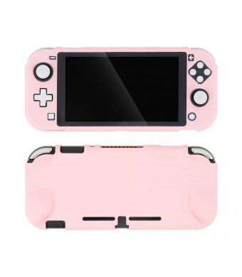 GeekShare Protective Case for Nintendo Switch Lite 2019, Ergonomic Protective Grip Cover for Nintendo Switch Lite (Pink)