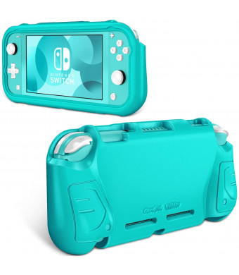 Fintie Case for Nintendo Switch Lite 2019 - Kids Friendly [Ultralight] [Shockproof] Anti-Scratch Protective Cover w/Ergonomic Grip Comfortable Grip Case for Switch Lite Console, Turquoise