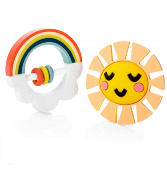 Lucy Darling Baby Teether Little Rainbow