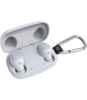 SOUL S-Gear Wireless Earphones - Bluetooth, Water-Resistant, Music and Calls (White)