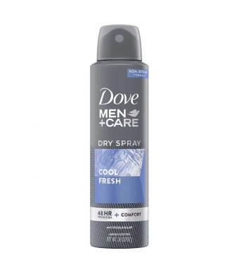 Dove Men+Care Dry Spray Antiperspirant Deodorant Cool Fresh Cool Fresh