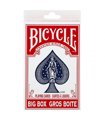 Bicycle Big Box Playing Cards Red