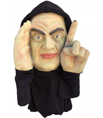 Scary Peepers Halloween Decoration - Scary Peeper - Tapping Peeper - The True-to-Life Motion Activated Window Prop that really taps on your window