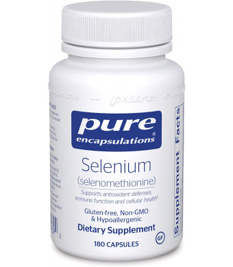 Pure Encapsulations - Selenium - 180 Caps [Health and Beauty]