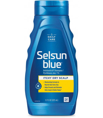 Selsun Blue Itchy Dry Scalp Shampoo, 11 oz