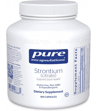Pure Encapsulations - Strontium (citrate) 180's