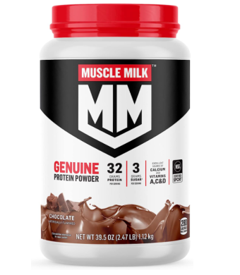 CytoSport Muscle Milk, Chocolate, Gluten Free, 2.47 Pound