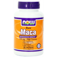 NOW Foods Raw Maca 750mg 6:1, 90 Vcaps