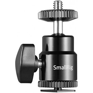 SMALLRIG LCD Monitor Shoe Adapter 1/4" Camera Hot Shoe Mount w/ Additional 1/4" Screw for Cameras, for Canon/ for Nikon/ for Olympus/ for Pentax/ for Panasonic/ for Fujifilm/ for Kodak - 761