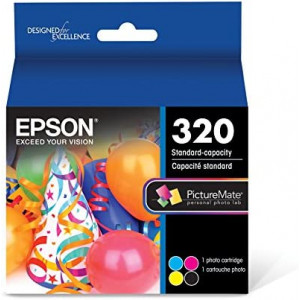 EPSON T320 Standard Capacity Magenta (T320) for select Epson PictureMate Printers