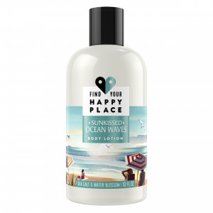 Find Your Happy Place Moisturizing Body Lotion Sunkissed Ocean Waves 10 fl oz