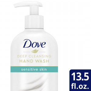 Dove Sensitive Skin Hand Wash, 13.5 oz, More Moisturizers Than The Leading Ordinary Hand Soap