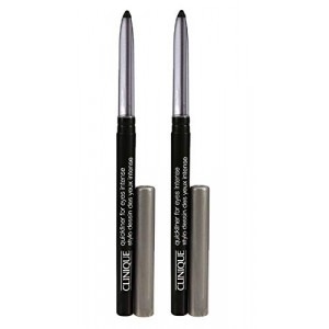 2 Clinique Quickliner for Eyes Intense Eye Liner - Travel Size 0.005 oz. / 0.14g Each, Unboxed