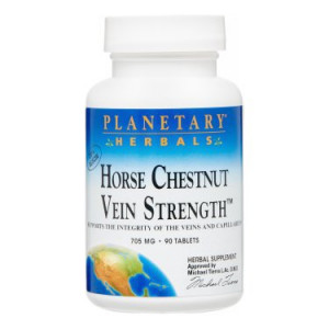 Planetary herbals horse chestnut vein strength tablets, 90 ct