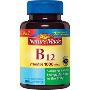 Nature Made Vitamin B-12 1000mcg Softgels Value Size, 310ct