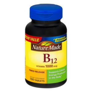 Nature Made Vitamin B12 1000 mcg - 190 CT