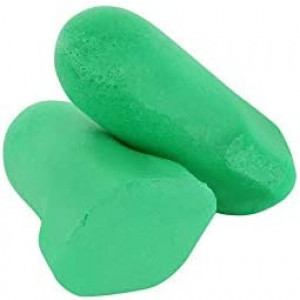 Howard Leight by Honeywell Max Lite Low Pressure Disposable Foam Earplugs, 200-Pairs (LPF-1), Green