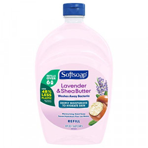 Softsoap Deeply Moisturizing Liquid Hand Soap Refill, Lavender & Shea Butter - 50 Fl. Oz